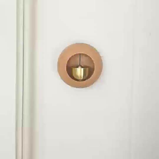 Doorbell Bell Door Wind Chime Japanese Style Open Door Pure Copper Hit