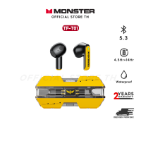 Monster Transformers TF-T01 อร์มเมอร์หูฟังไร้สายหูฟังบลูทูธบัมเบิลบีเพลงเกมสัมผัสอัจฉริยะโหมดคู่ไมค์ บลูทูธ 5.3