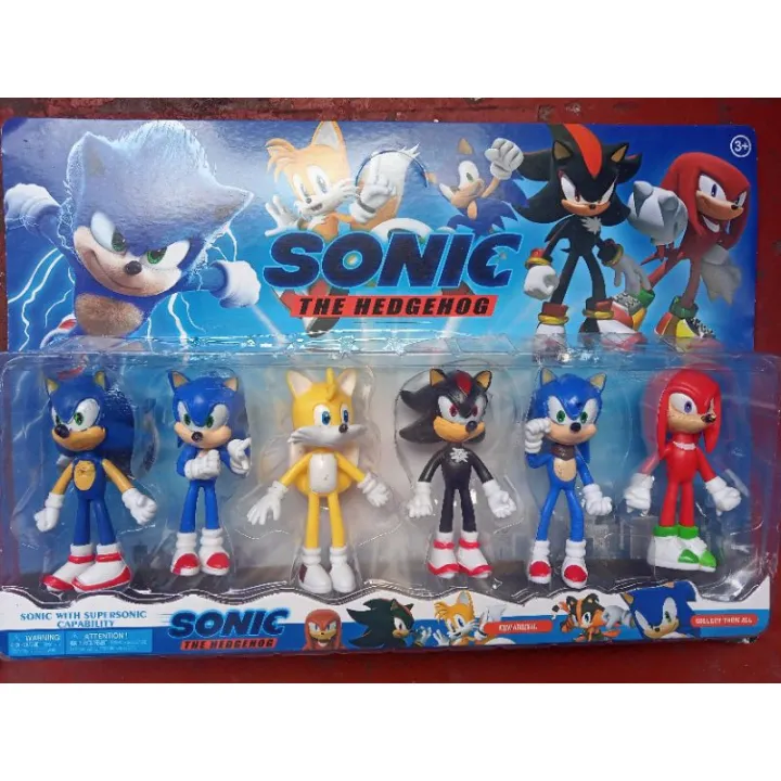 Sonic the Hedgehog Toys 6in1LtS | Lazada PH