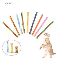 SHENY กล้องส่องทางไกลแบบยืดหดได้สำหรับเล่นในร่มที่มีสีสันสวยงามอุปกรณ์ของเล่นแมวแมวกระโดดสัตว์เลี้ยงของเล่นการฝึกสุนัข