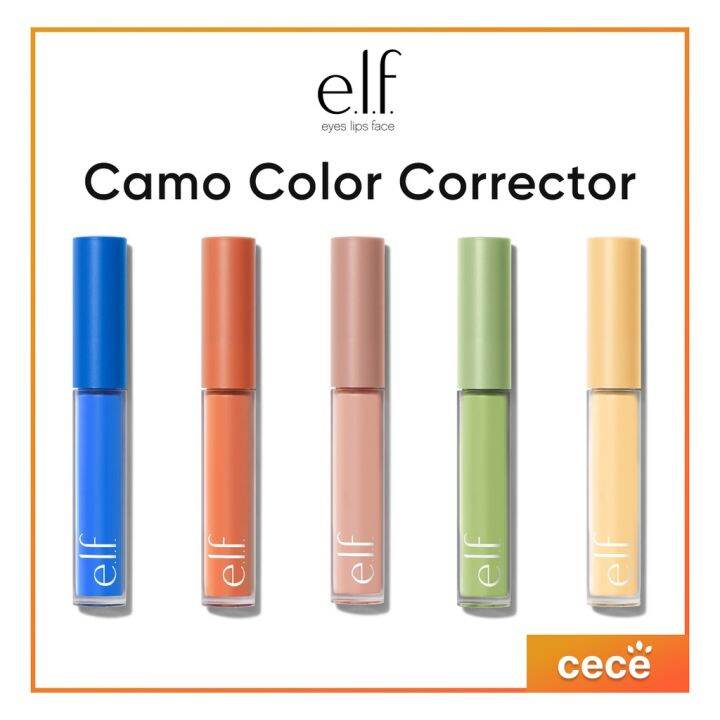 ELF Cosmetics Camo Color Corrector (Blue, Orange, Peach, Green, Yellow ...