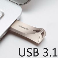 Samsung USB Flash Drive Disk 256GB 64GB 128GB ไดรฟ์ปากกา Usb3.1 Tiny Pendrive Memory Stick อุปกรณ์จัดเก็บข้อมูล U Disk Mini Flashdrive