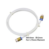 ชิ้นส่วนเครื่องพิมพ์1M Ptfe Tube ตัวเชื่อมต่อท่อเทฟลอน J-Head Hotend สำหรับ V6 V5 1.75มม. 3.0มม. Filament Bowden ยาว Extruder Part