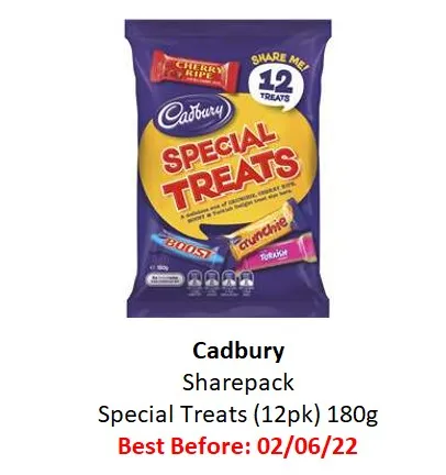 Cadbury Sharepack Special Treats (12pk) 180g (BBF 02/06/22) | Lazada.co.th