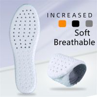 Men Women Insoles Ultra-soft Shit-feeling Sports Shock-absorbing Breathable Sweat-absorbing Deodorant High-elastic Shoes Pads