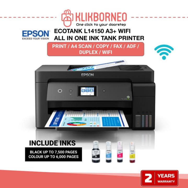 Epson Ecotank L14150 A3+ Wi-fi Duplex Wide-format All-in-one Ink Tank 