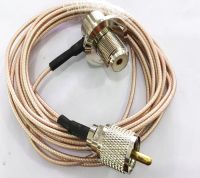 So239 Uhf Female Right Angle To Long Uhf Pl259 Male Rg316 For Car Mobile Radio Antenna 1m 3m 5m 10m Cable