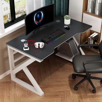 ⚡ถูกๆ⚡โต๊ะเกมมิ่ง โต๊ะเกมส์ โต๊ะเล่นเกมส์ 120/100cm โต๊ะคอม โต๊ะคอมพิวเตอร์ Gaming table Gamer Desk โต๊ะวางโน๊ตบุค โต๊ะทำงาน ขาK โครงเหล็ก แข็งแรง