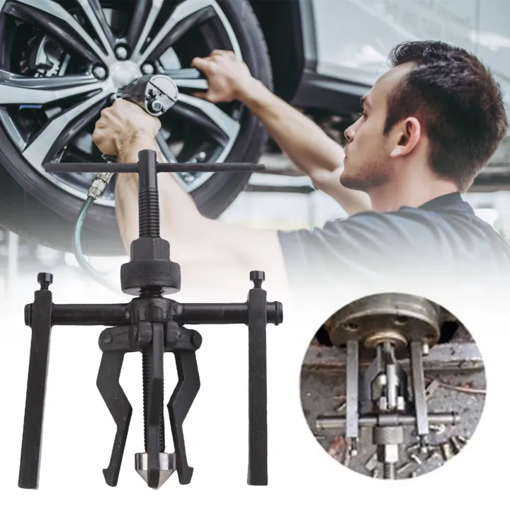 3Jaw Pilot Bearing Puller Inner Wheel Gear Extractor Bushing Remover