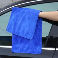 Microfiber Towel Car Care Polishing Wash Cleaning Cloth Plush Washing Drying Towel Thick Plush Fiber