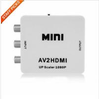 【Quality】 Infinityclicks 1080P RCA AV เป็น HDMI อะแดปเตอร์แปลงมินิคอมโพสิต CVBS เป็น HDMI AV2HDMI Converter