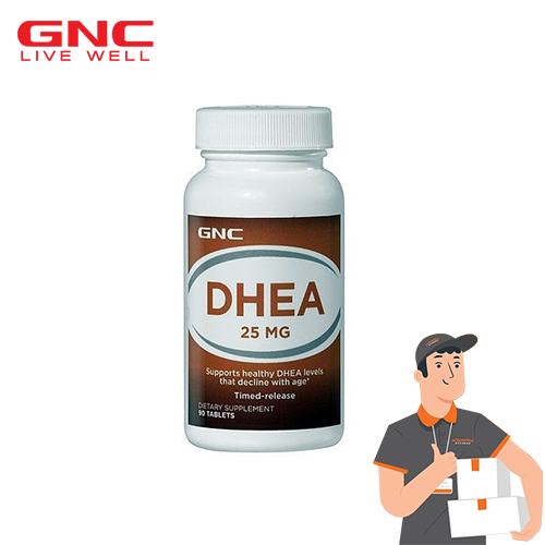 GNC DHEA 25mg (90 Capsules) Lazada.co.th