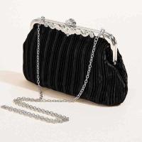 【CW】 Color Evening Fabric Metallic Banquet Female New Crossbody Chain XA588H