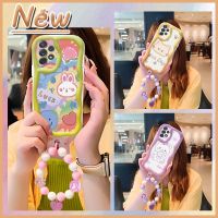 Full edging Liquid silicone Phone Case For Samsung Galaxy A72 4G/5G/SM-A726B Pendants three-dimensional For Girls youth