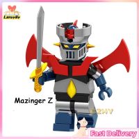 Lzruyiy【สต๊อกพร้อม】 Mazinger Z บล็อกของเล่นอิฐรูปปั้นขนาดเล็กของเล่นเพื่อการเรียนรู้ XL020