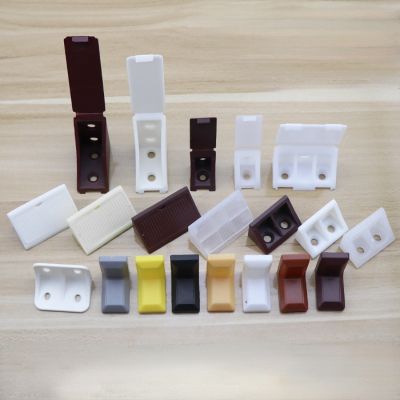 10Pcs nylon plastic corner code corner bracket right angle 90 degrees fixer laminate closet reinforcement joint hardware accesso