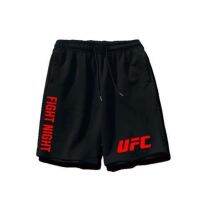 Summer Comprehensive Ultimate Fighting UFC Classic Sports Shorts Mens Boxing Sanda Loose Breathable Cropped Pants Men