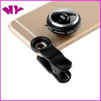 Universal Clip 235 Degree Super Fish Eye Camera Fisheye Lens For Apple iPhone Samsung Xiaomi Huawei Mobile Phone Lenses Smartphone LensesTH