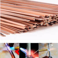 25/40 ซม. ฟอสฟอรัสทองแดง Electrode ลวดเชื่อมทองเหลืองลวดเชื่อม Bronze Electrode Soldering Rod ไม่จำเป็นต้องบัดกรีผง 5 ชิ้น