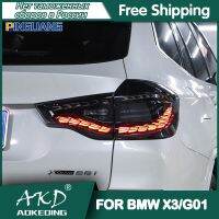 รถสำหรับ BMW X3 2018-2022 G01หลอดไฟ Led ท้ายไฟหมอกดีอาร์แอล Day Running Light แต่งรถอุปกรณ์เสริม XDrive30d ไฟท้าย M40i Lightsfdhgf