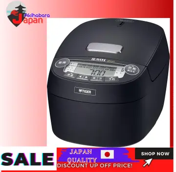 TIGER Rice Cooker 3-cup WEB Limited 100th Anniversary Model, Reprint, Retro  Pattern, Orange Stripe JNP-T055WO