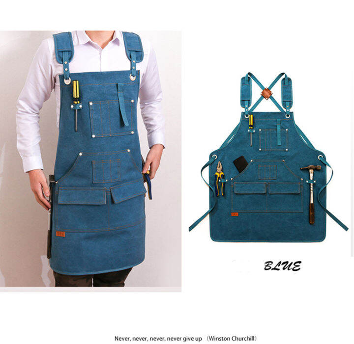 roast-coffee-apron-attendant-work-clothes-carpenter-apron-canvas-work-apron-barber-apron-restaurant-work-apron