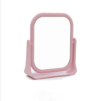 Simple Double-sided Rotating Makeup Mirror Desktop Small Mirror Home Dormitory High-definition Princess Mirror Four Colors