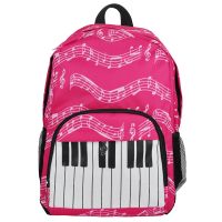 Musical Backpack Backpack Musical Notes Oxford Cloth Bag Art Department Storage Backpack