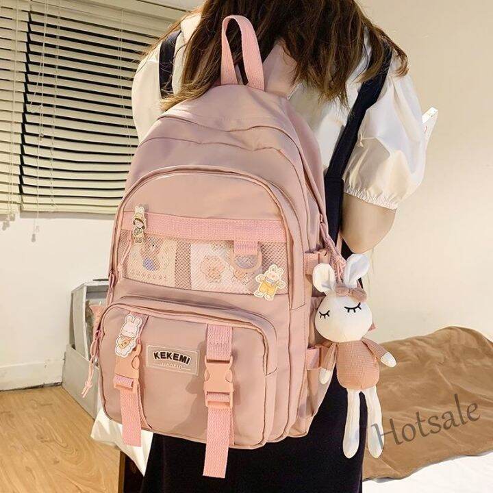 hot-sale-c16-large-capacity-backpack-girl-schoolbag-5-color-student-new-backpack-korean-backpack-computer-bag-girl-gift-travel-backpack