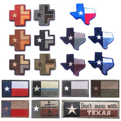 【CW】 United StatesTexas state flag patch don 39;t mess with Texas DON 39;T TREAD ON ME USA states tactical applique hook loop