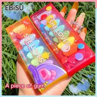 EBiSU Store Xilesi ชุดลิปสติกแคปซูลน่ารัก 8 สี มินิ ลิปสติก กำมะหยี่ เคลือบด้าน ลิปกลอส ลิปกลอส ลิปกลอส เครื่องสำอางแต่งหน้า