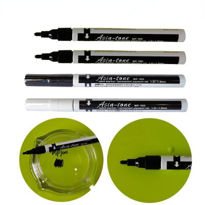 Acid and Alkali Resistant Alcohol Paint Pen 1MM Waterproof Oil-based Painting Marker Special Paintbrush Office Supplies