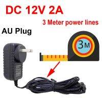 【Online】 yawowe Adaptador De Corriente De 3 Metros,Cargador Con Enchufe AU, Cable De Alimentación De 3 M Ca/cc Para Cámara CCTV, 100-240V CC 12V 2A (2,1Mm * 5,5Mm)