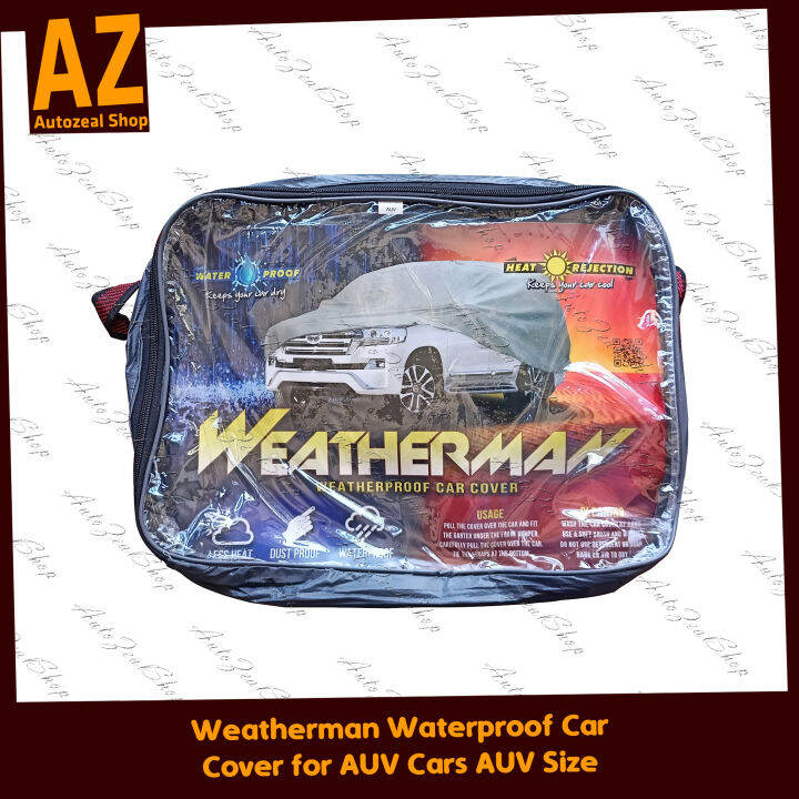 Mitsubishi Adventure Weatherman Waterproof Car Cover for AUV Cars AUV