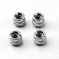 Coolmanloveit 4PCS ทนทาน CNC สแตนเลส Bushings สำหรับ1911 Grips สกรู