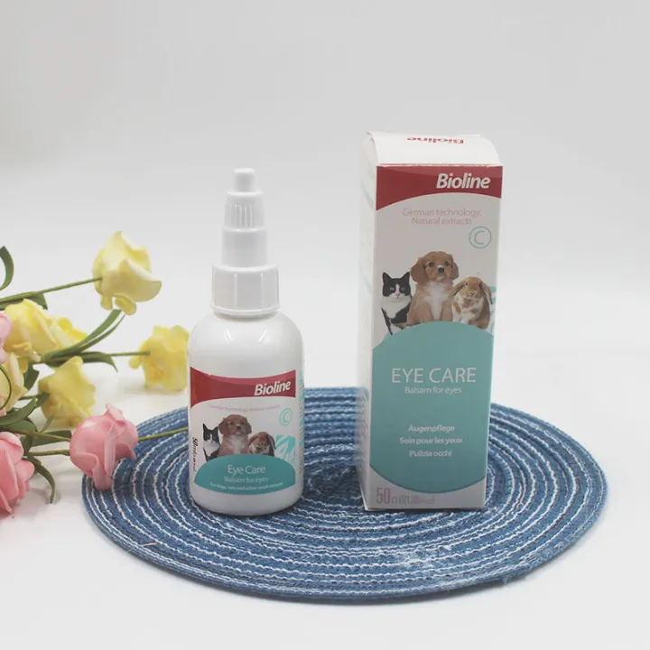 COD Pet Eye Care 50ml Eye Cleaning Solution For Cats and Dogs Gently Cleansing Eye Care And