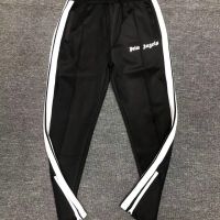 Palm Angels Palm Angels European and American style striped trousers for men and women of the same style loose tide brand casual sports pants