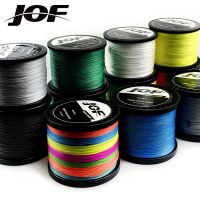 JOF X8ยาว1000เมตรเชือก PE แบบถัก8เส้นเอ็นตกปลาเชือกสายตกปลา Multifilament 22 31 39 43 52 61 78LB