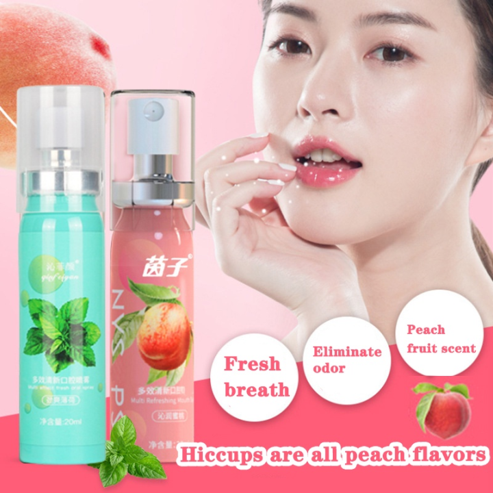 【Original】Mouth Spray Reflesh Breath Freshener Small Portable Oral