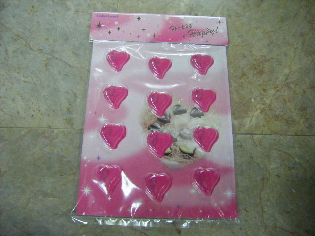 แม่พิมพ์ทำช็อคโกแล็ต-รูปหัวใจมินิ-12-รูป-ใหม่-ญี่ปุ่นแท้-แบรนด์tiger-crown