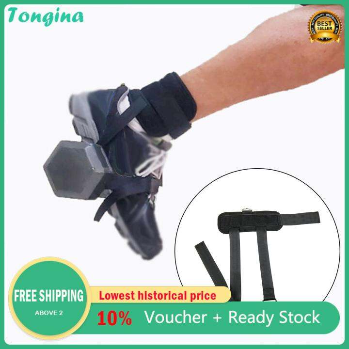 tongina Portable Adjustable Ankle Weights for Leg Kickbacks, Legs Straps for Cable Machine