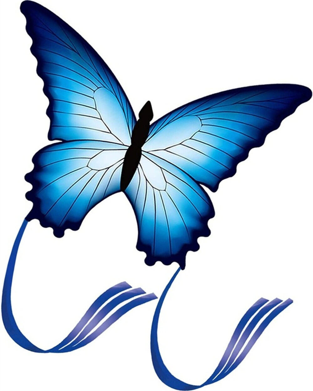 Beautiful Butterfly Kite Outdoor Fun Kite With 30m Line Kids Toy Summer Sports 