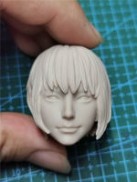 16 Scale ผมสั้นความงามหัว Sculpt สำหรับ12นิ้ว Action Figure ตุ๊กตา Unpainted Head Sculpt No.346