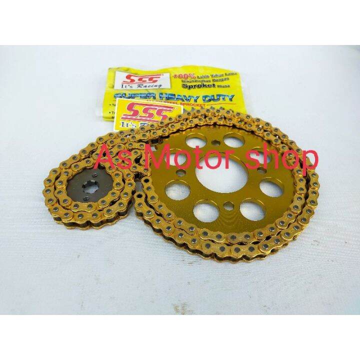 Gear Set Sss 428H Ran Sss Gold Type SB Dan Hsbt Honda Cb150r Cbr150r