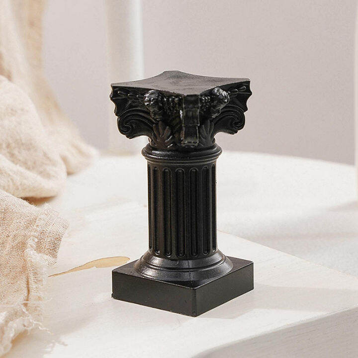 xiamei Roman Pillar Greek Column Statue Pedestal Candlestick Stand Figurine Sculpture Lazada PH
