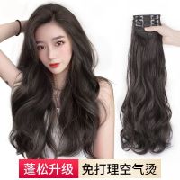 Wig Female Long Piece Three-Piece Big Wave Influencer Simulation Hair Extension