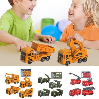 Pull Back Toy Cars Toy Trucks Mini Construction Vehicles Friction Powered Pullback Engineering Vehicles STEM Toy Figure Construction Vehicles Small Construction Toys for Birthday Party Favors sweet