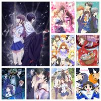 Crystal Diamond Painting Girls Manga Fruits Basket Cross Stitch Embroidery Kits Vintage Anime Picture Mosaic Needlework Art Diy