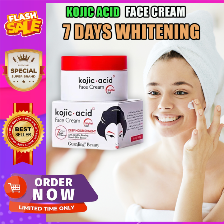 [ Healthy Life Co PH ] GuanJing Kojic Acid Cream 50g for Wrinkle ...