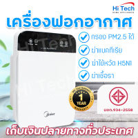 เครื่องฟอกอากาศ กรองฝุ่นPM2.5 ควัน สารก่อภูมิแพ้ ไรฝุ่น กำจัดกลิ่น Air Purifier Meier รุ่น ME-0002A จอสัมผัสLED พื้นที่32ตร.ม. แผ่นกรอง4 ชั้น มีประกัน